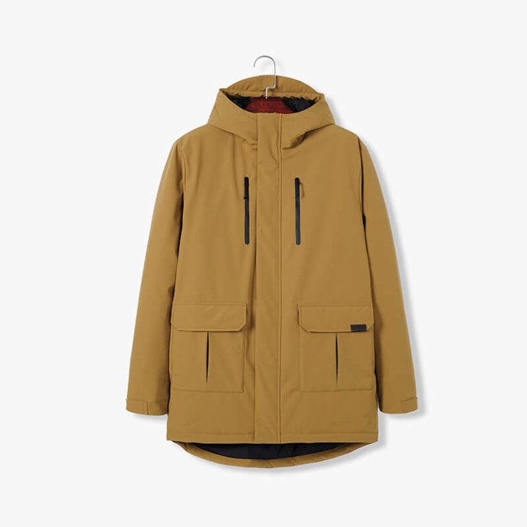 Black Heavy Parka for extreme cold weather (1)