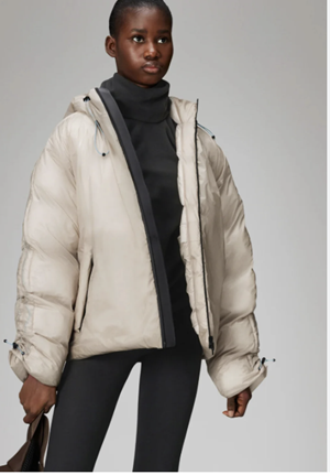 Girl's puffer jacket