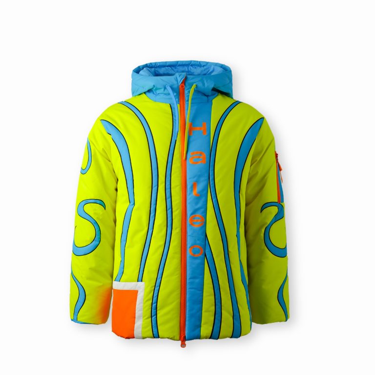 Printed Kids Padded Coat with Hood (4)