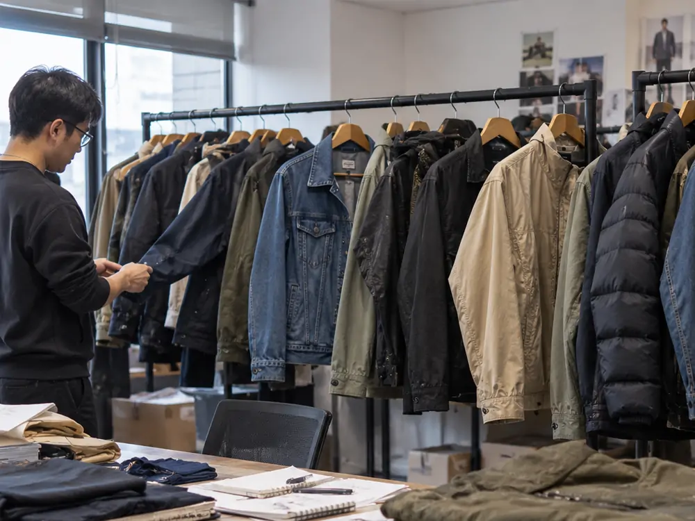 different types of men's jackets