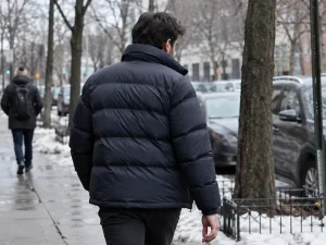 men's puffer jacket