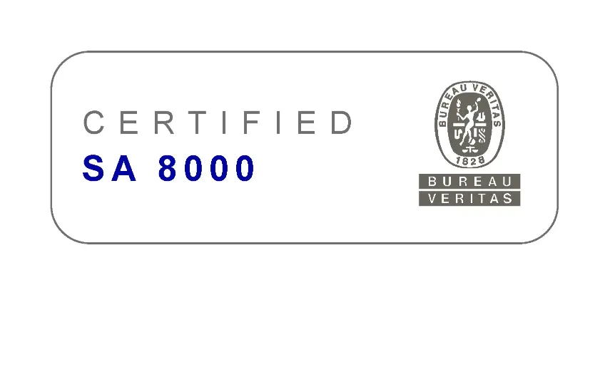 lime china sa 8000 certification